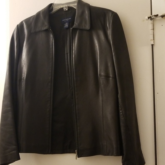 Ann Taylor Jackets & Blazers - Ann Taylor leather jacket